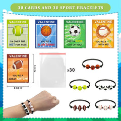 Kannove soccer-pattern bracelet ideal for kids' classroom swaps