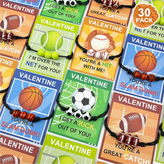 Kannove sports bracelets Valentines Day set for classroom exchanges