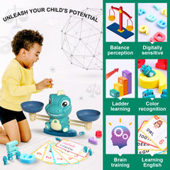 Kaodezhu cards featuring four arithmetic algorithms for kids