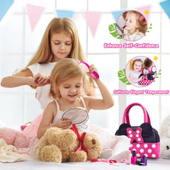 Kaodezhu makeup toy collection – safe, non-toxic props for creative dress-up.