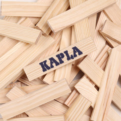 KAPLA dimensions keep storage neat in a compact box.