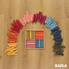 KAPLA stack-and-balance concept illustrates stability without glue.