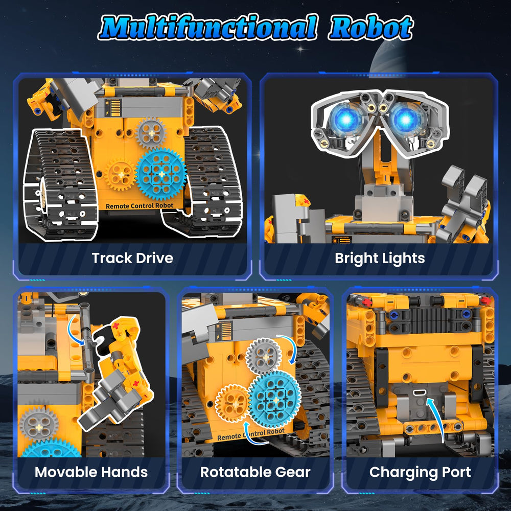 Karei garbage truck model featuring LED lights and openable bin.