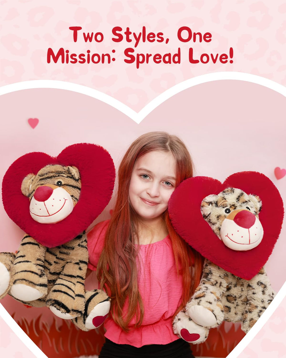 Karister 17-inch plush, ideal size for hugging during movie nights.