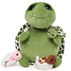 Karister baby turtles inside shell detail sparks imaginative storytelling.