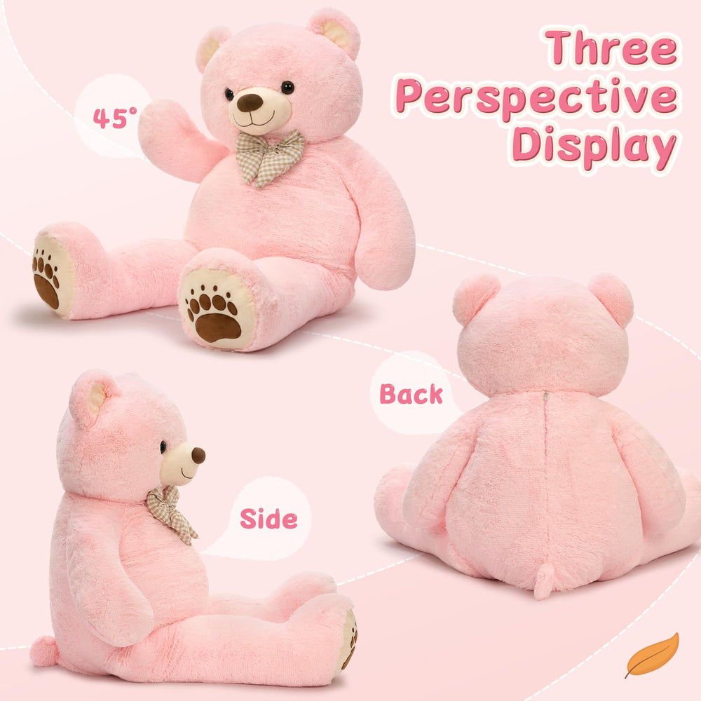 Karister life-size teddy bear soft filling supports comforting cuddles