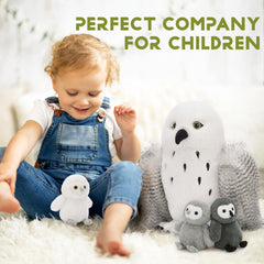 Karister owl plush-best-gift makes a thoughtful present for holidays and birthdays.