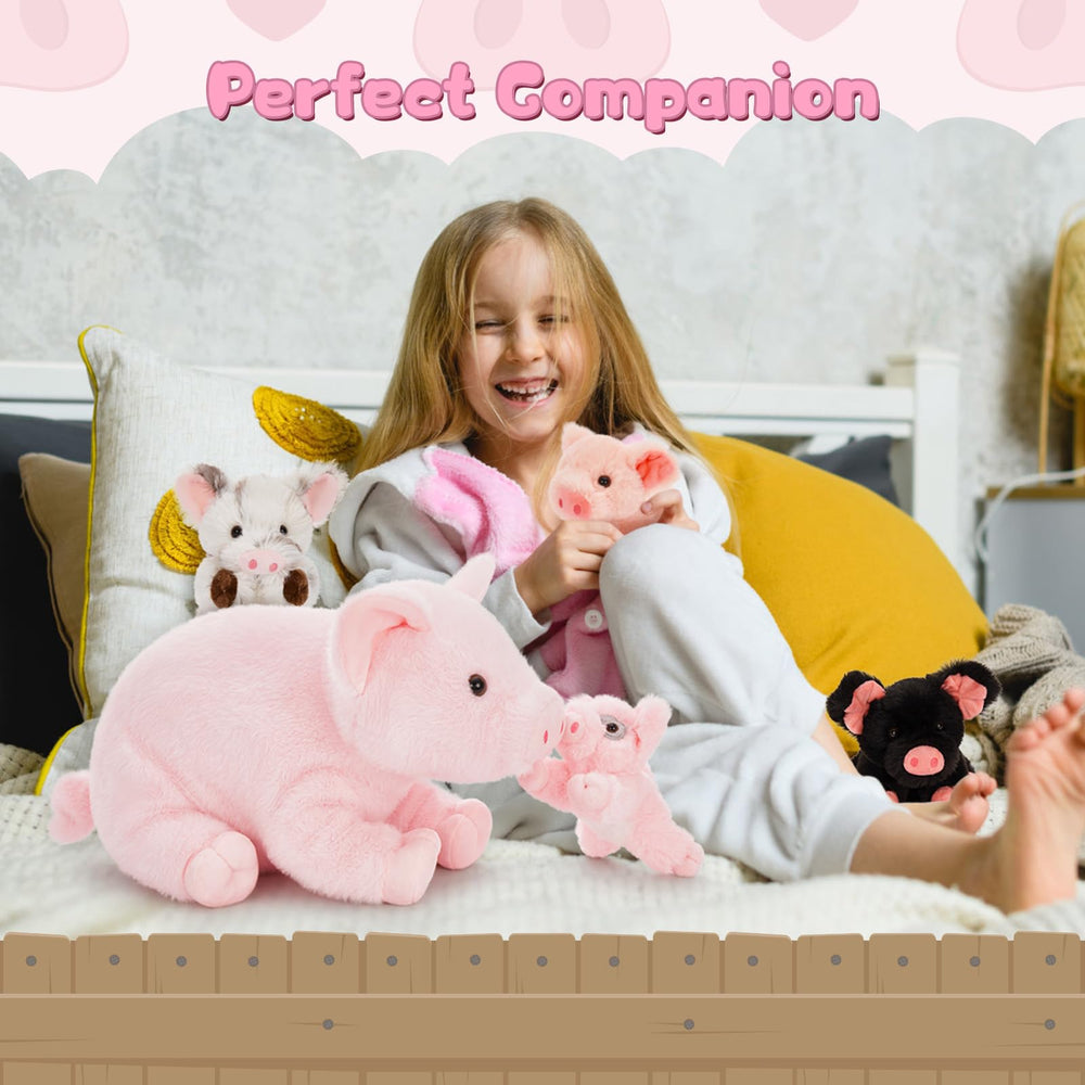 Karister stuffed toy uses safe fabrics and secure eyes.