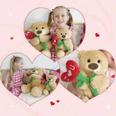 Karister Valentine’s Day gift bear for girlfriend or wife.