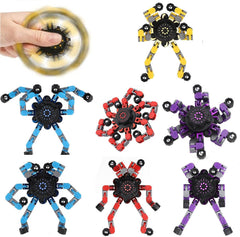 Kasdcvn colorful fidget set in hand illustrating tactile stimulation.