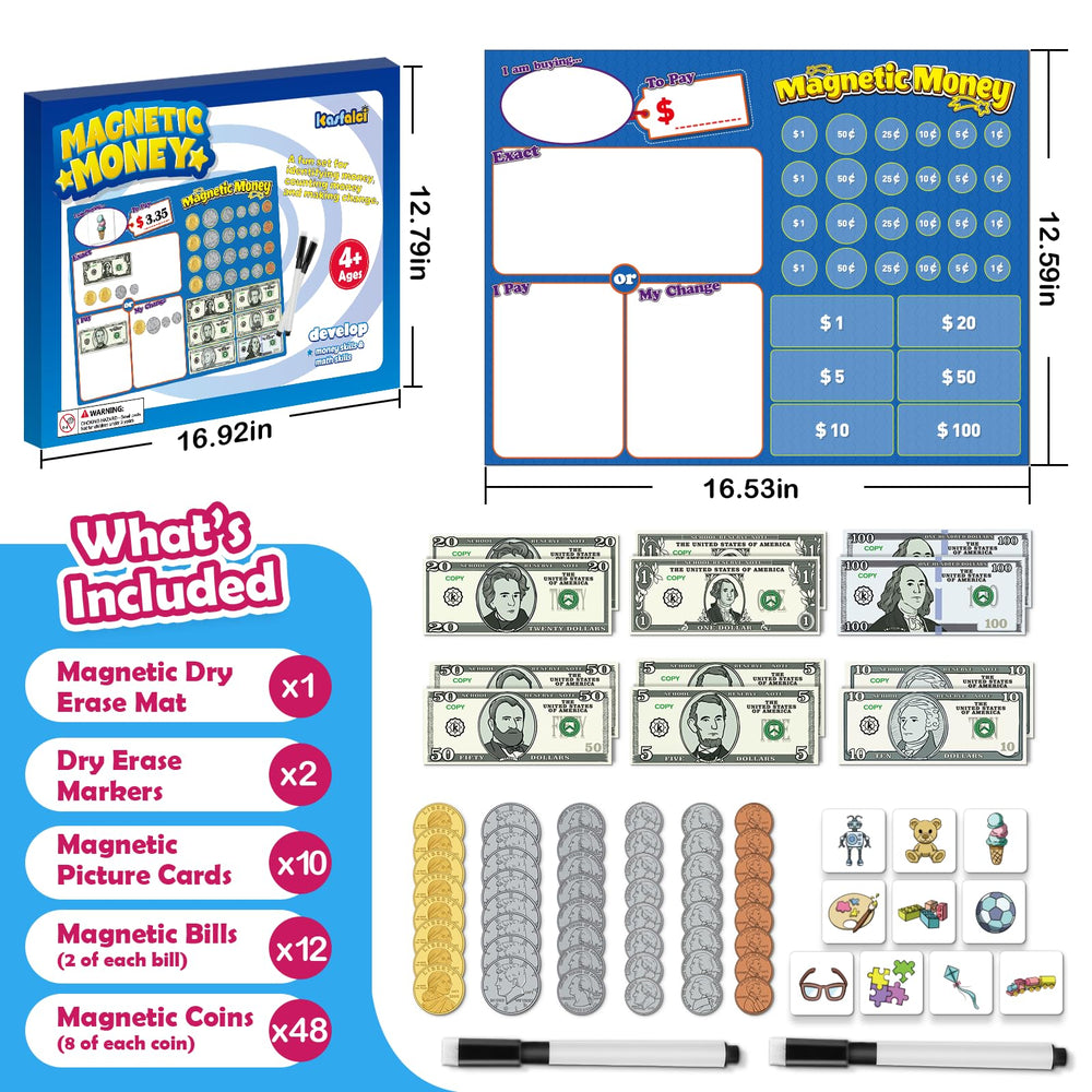 KASFALCI classroom magnetic setup on fridge or board