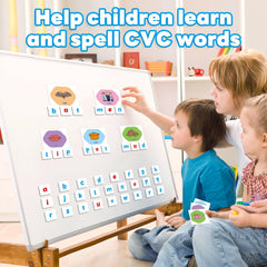 KASFALCI flash cards for phonics build word skills during fun, hands-on learning sessions.
