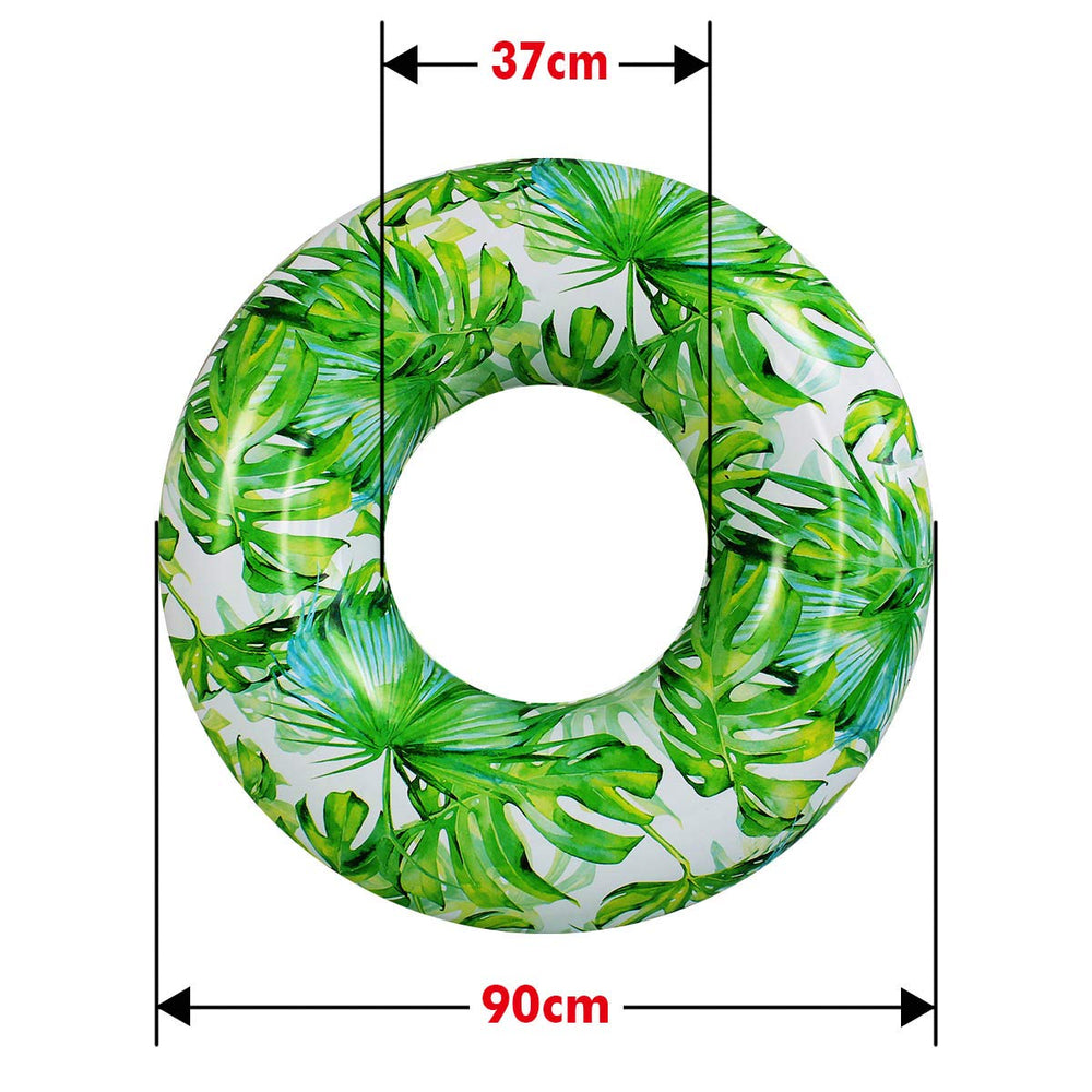 KASIYLUX adult pool float outer ring provides 36-inch lounging space