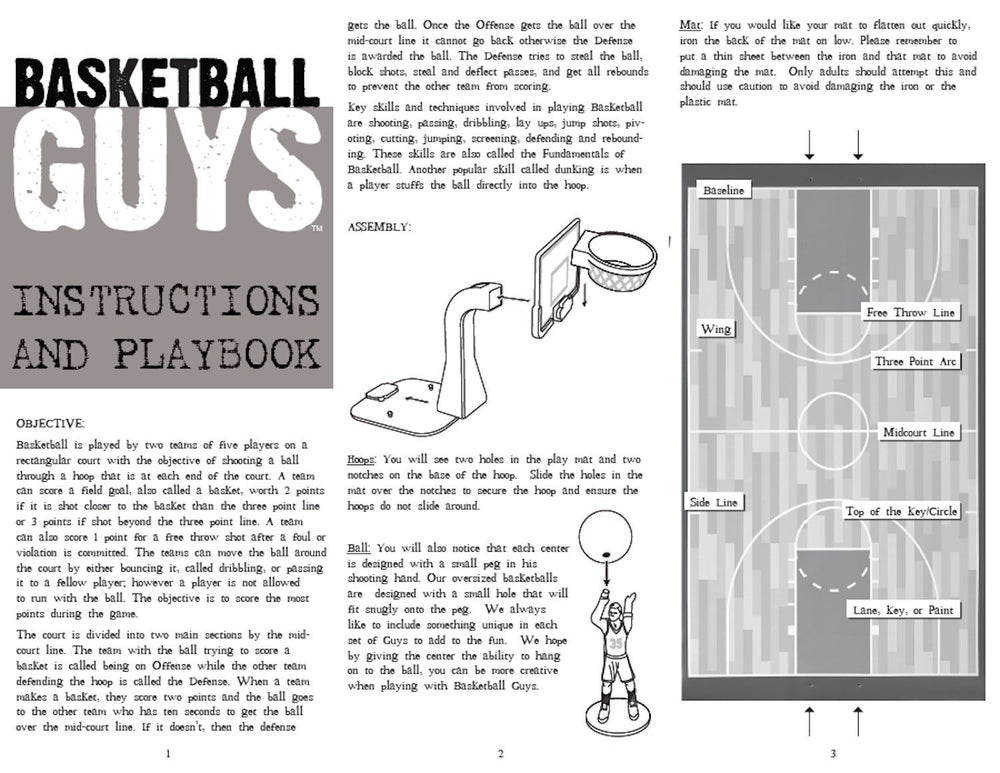 Kaskey Kids instruction booklet offers quick game ideas and rules