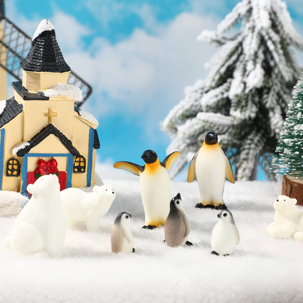 Kasyat polar animals collection figurines for varied decor needs