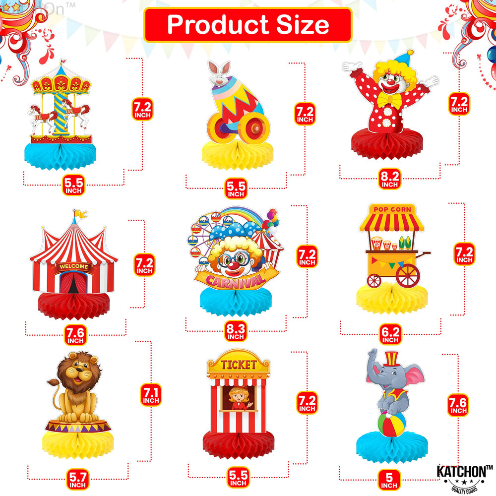 KatchOn carnival centerpiece lion design adds bold focal point to tables