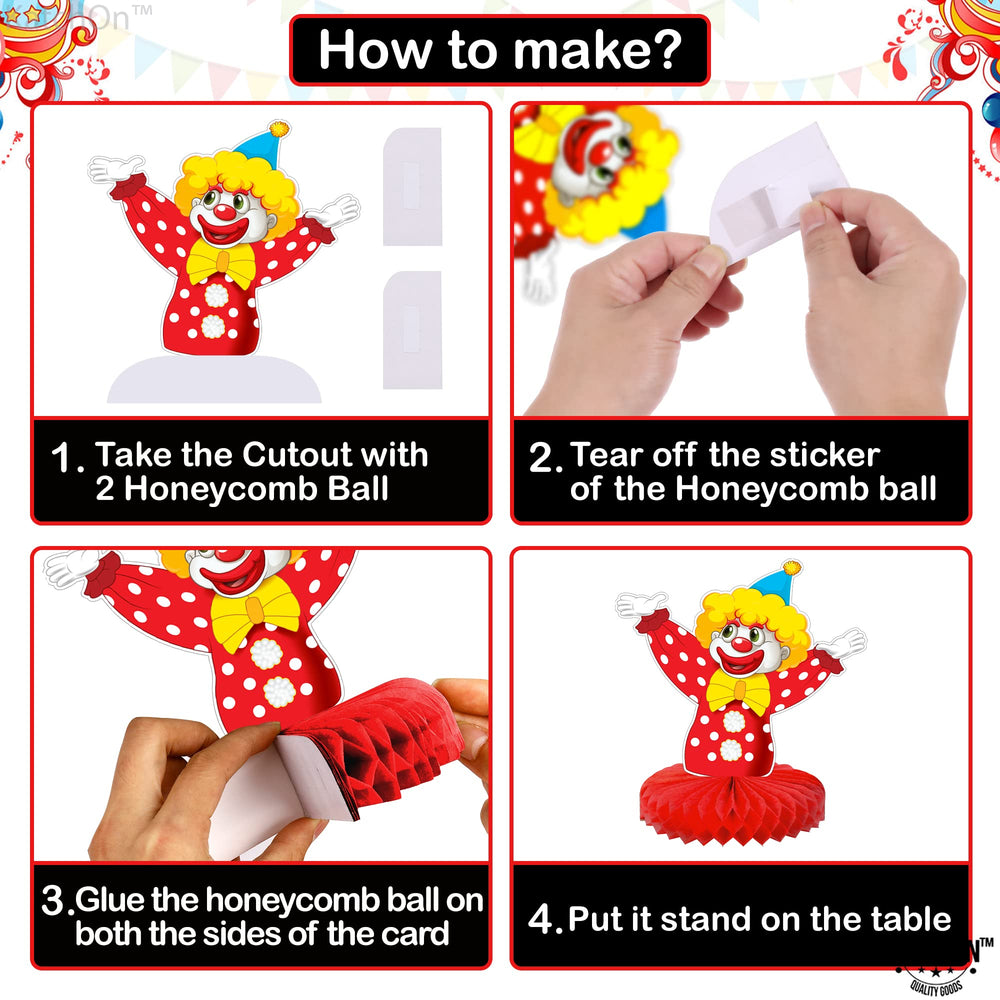 KatchOn carnival centerpiece popcorn cart design brightens party tables
