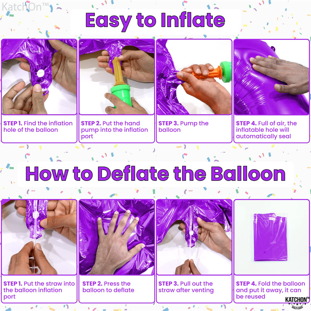 KatchOn durable reusable balloon made from Grade A materials for long display