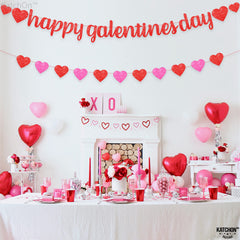 KatchOn galentine decor is reusable for future celebrations