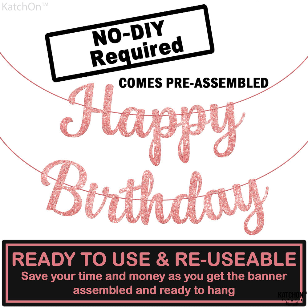KatchOn premium foil banner designed to resist fading and stay shiny.