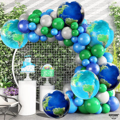 KatchOn travel party globe balloon ideal for bon voyage celebrations