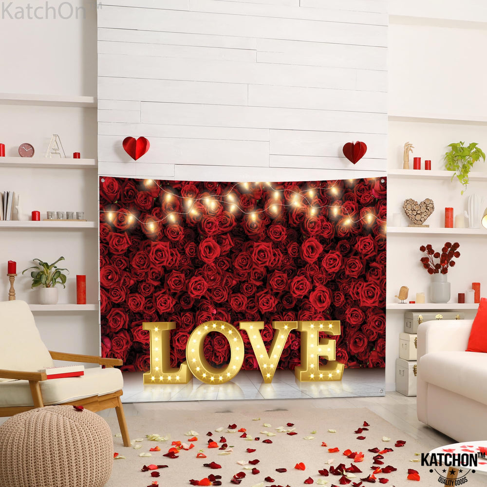 KatchOn water-resistant cloth backdrop for easy indoor use