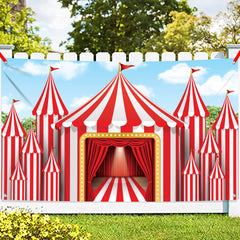 KatchOn XtraLarge circus backdrop for vibrant carnival photos and events.