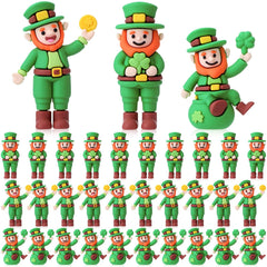 Kathfly 30-piece St Patrick's Day leprechaun gnomes set for festive decor and gifting