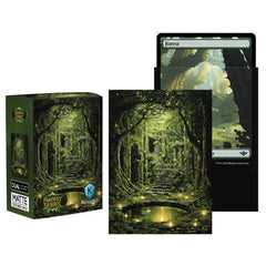 Katomula Forest inner sleeves showing double-layer protection for standard cards.