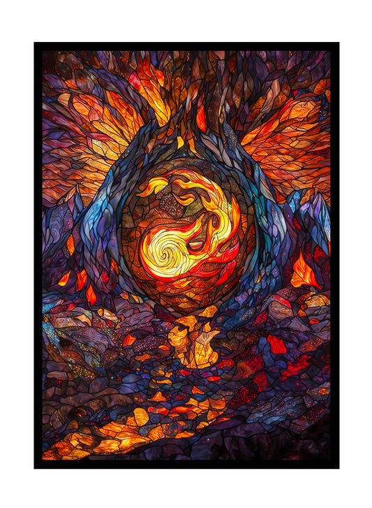 Katomula mountain art sleeves pack protects MTG cards with inner sleeves for double-sleeve use