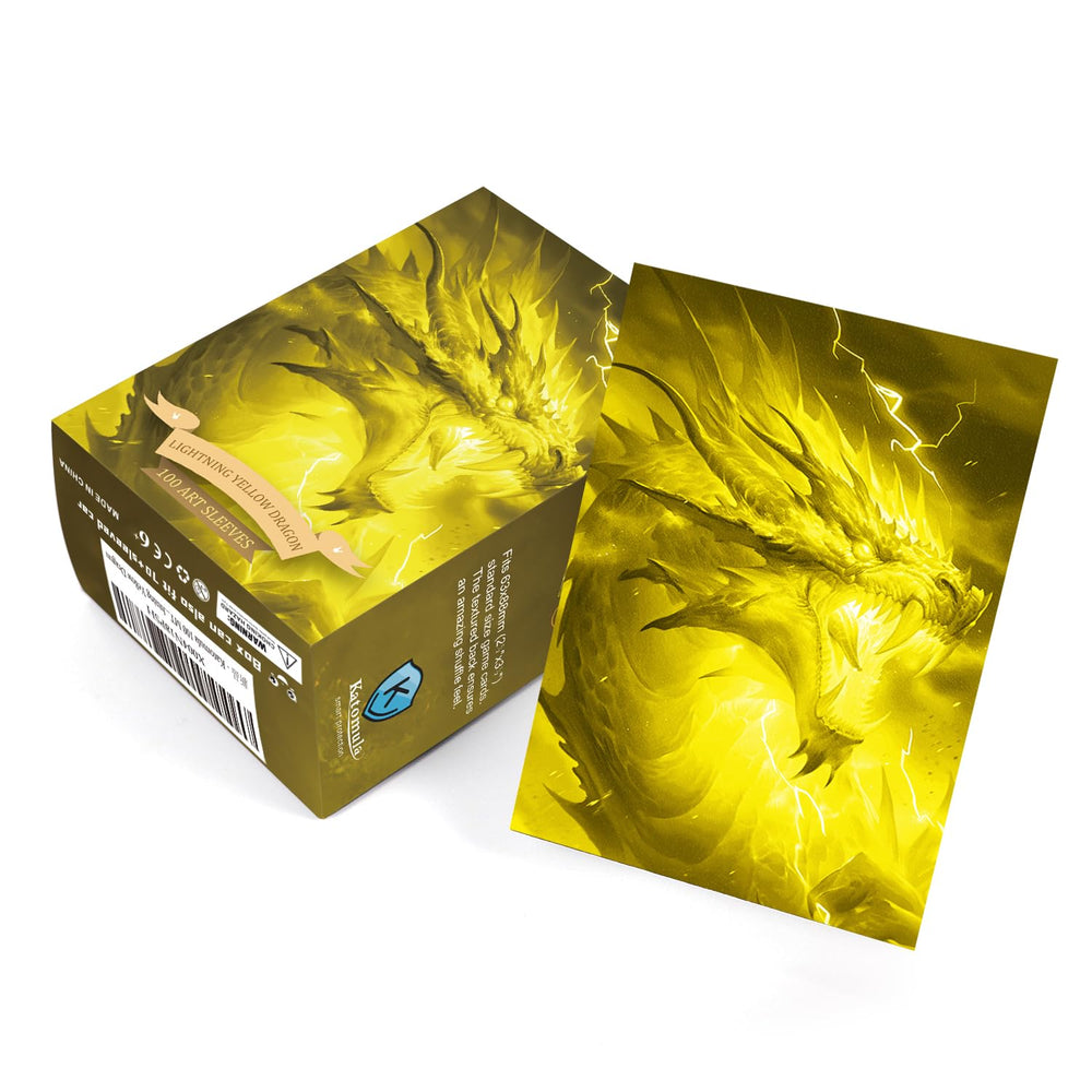 Katomula box for storing 100 sleeves or 70 sleeved cards securely.