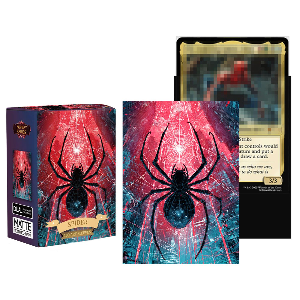 Katomula Spider inner sleeves keep cards safe inside each sleeve