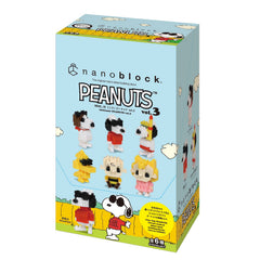 Peanuts Vol.3 six-character figures with precise nano-detail
