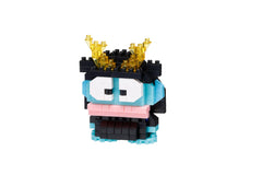 Kawada Nanoblock Hangyodon Samurai figure—compact display piece, perfect for desk decor or gifting.