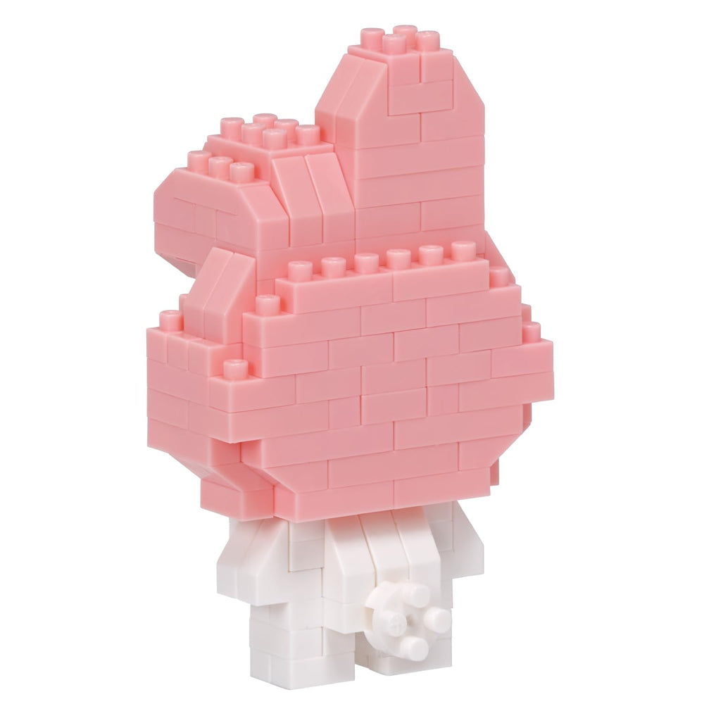Kawada nanoblock My Melody ver. 2 step-by-step building guide for ages 8+