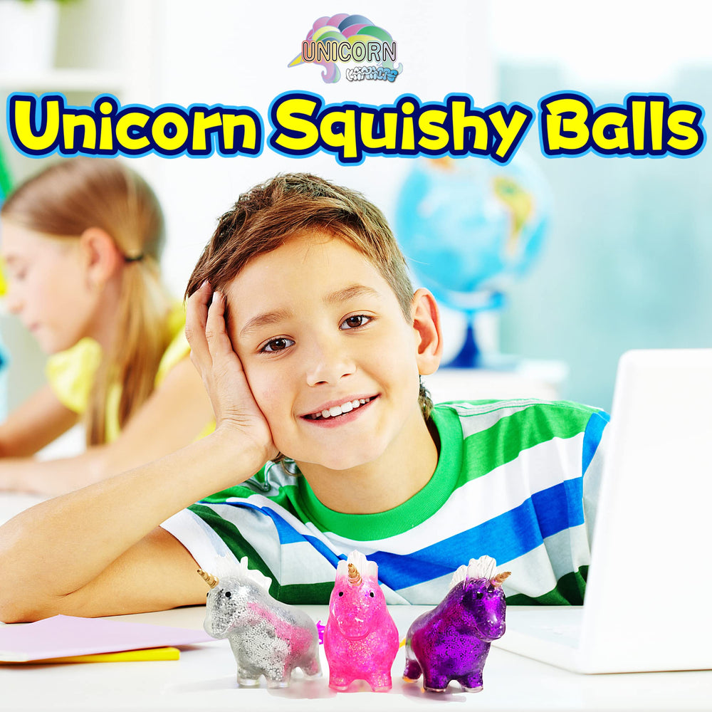 Kawaite unicorn squishy ball ideal for party favors and gifts.