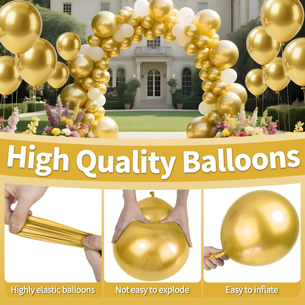 KAWKALSH 12in balloons being inflated with helium for floating displays