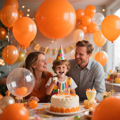 KAWKALSH 18in balloons offer high visibility for centerpieces.