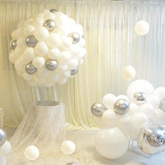 KAWKALSH baby shower decor balloons with a soft, friendly look.