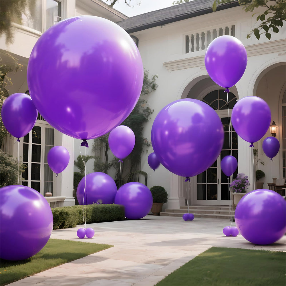 KAWKALSH 36-inch balloon ideal for baby showers and gender reveals with dramatic visuals.