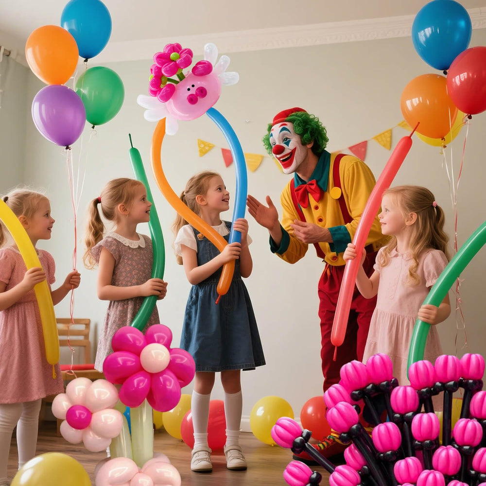KAWKALSH balloons with talcum powder ensure safe handling.