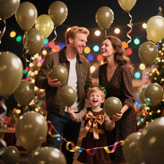 KAWKALSH brown balloons ideal for baby showers and birthdays