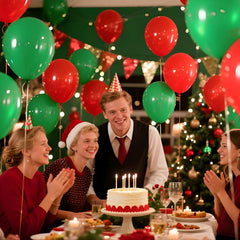 KAWKALSH bulk green balloons pack for large events