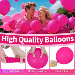 KAWKALSH close-up latex texture showing durable, flexible balloons ready for quick inflation