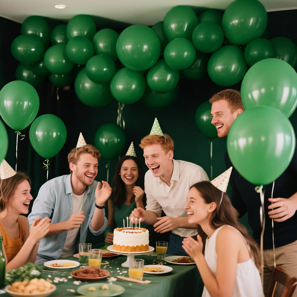 KAWKALSH backdrops created with 12in balloons for photogenic setups.