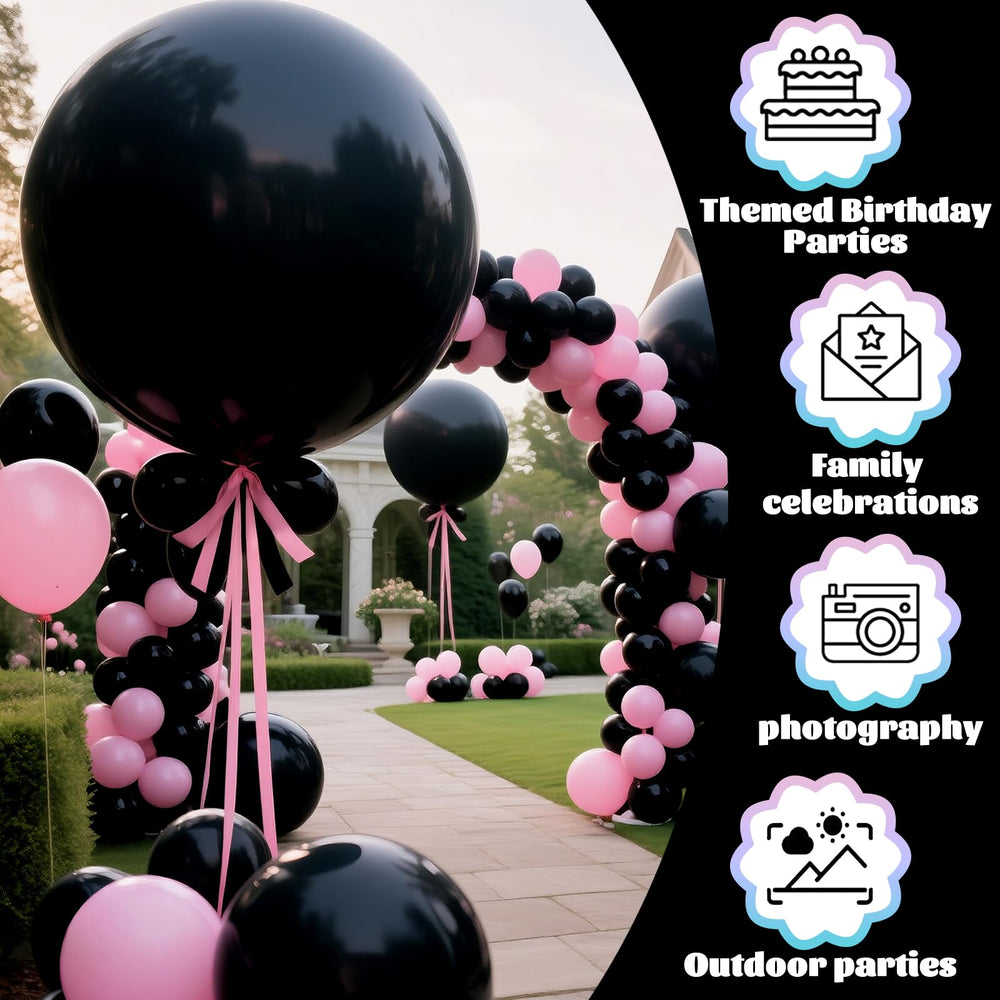 KAWKALSH matte finish black balloon reduces glare for flawless shots.