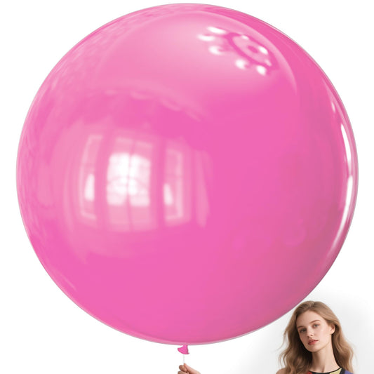 KAWKALSH pink 36-inch giant balloon for bold architectural dΓ©cor