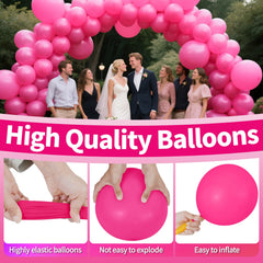 KAWKALSH tear-resistant latex balloons suitable for outdoor arches