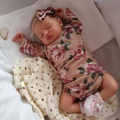 Kaydora Reborn sleeping doll with visible veins for realism