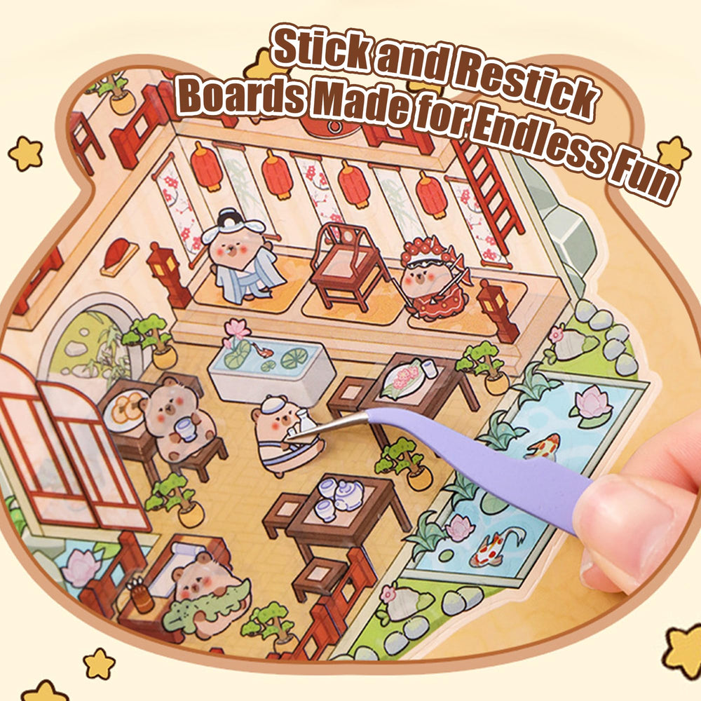 KAYIN glue-bound sticker book – tear-out pages for quick starts